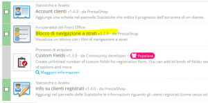 Prestashop: Abilitare ricerca avanzata con ImporterONE e IceCat