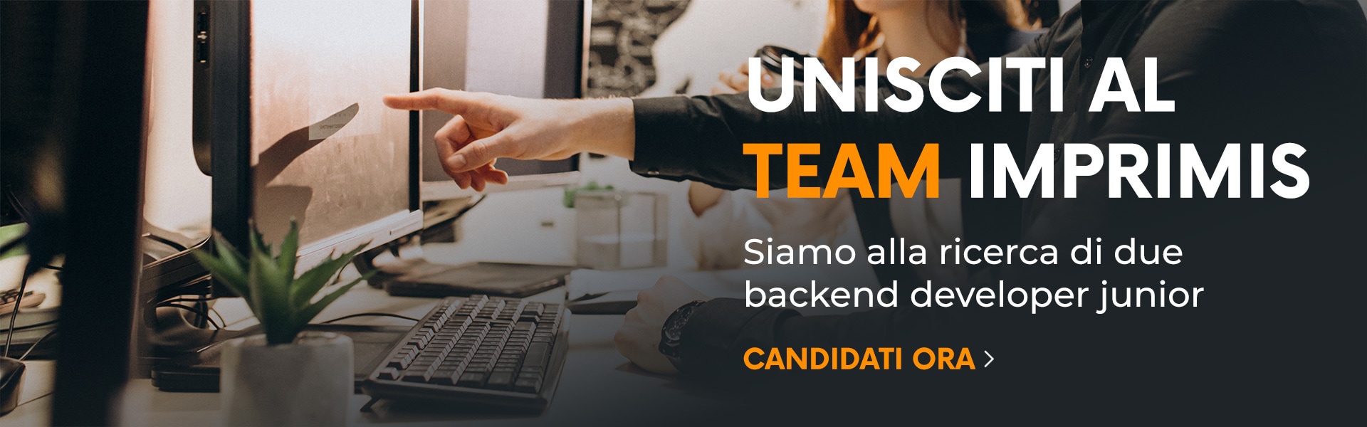 Lavora con noi - IMPRIMIS