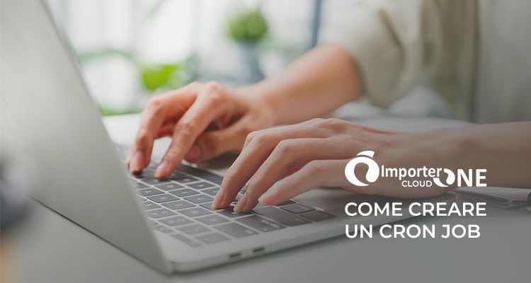 ImporterONE Cloud: pianificazione con cron job
