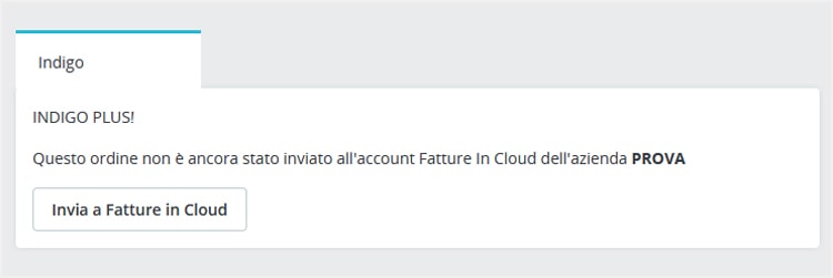 Invia ordine a FiC Invia ordine a FiC