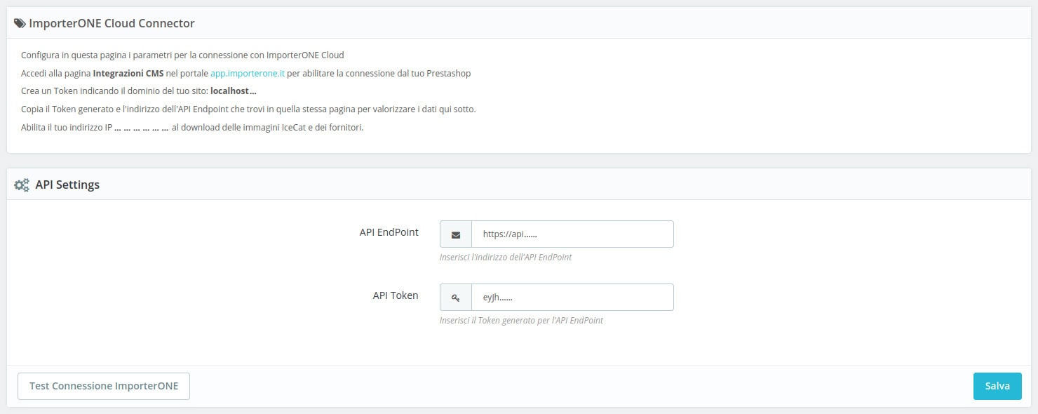 PrestaShop ImporterONE PrestaShop ImporterONE
